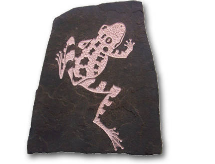 (c) Frog Hand Carved Sandstone Large